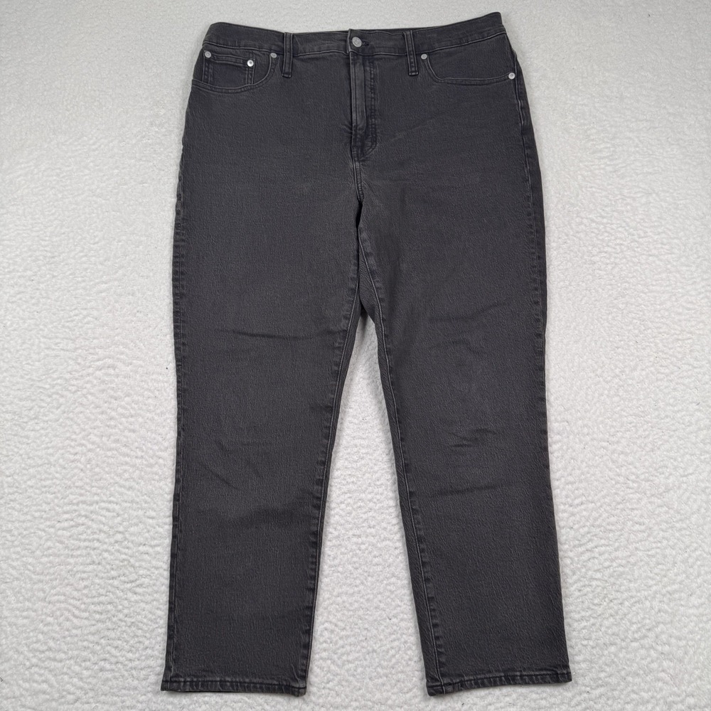 Madewell The Perfect Vintage Jean‎ Size 32 Actual (36x27) High Rise Dark Brown